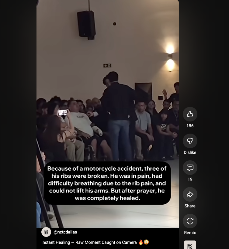 Example miracle video screenshot 1